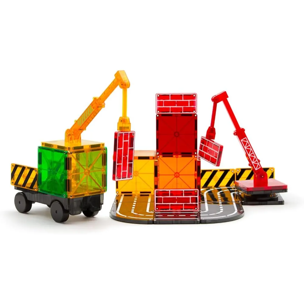 MAGNA-TILES - Builder 32-piezas set de construcción magnético