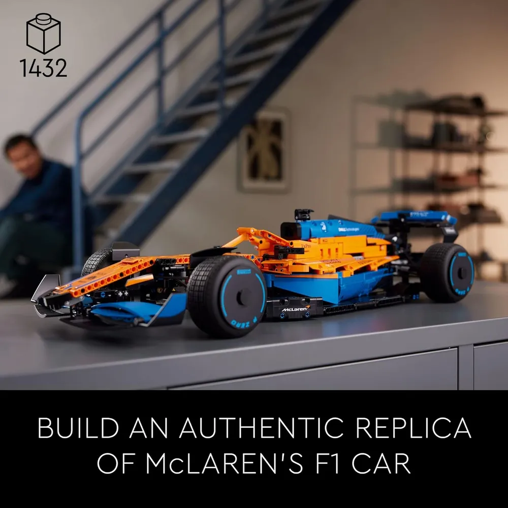 Lego Technic McLaren Fórmula 1 kit de construcción coche de carreras coleccionable