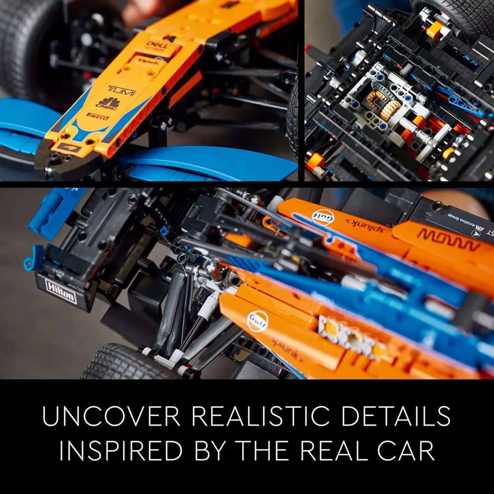 Lego Technic McLaren Fórmula 1 kit de construcción coche de carreras coleccionable