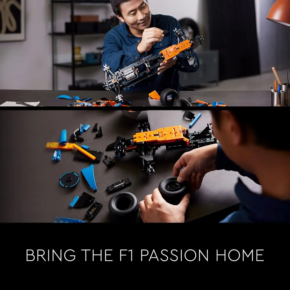 Lego Technic McLaren Fórmula 1 kit de construcción coche de carreras coleccionable