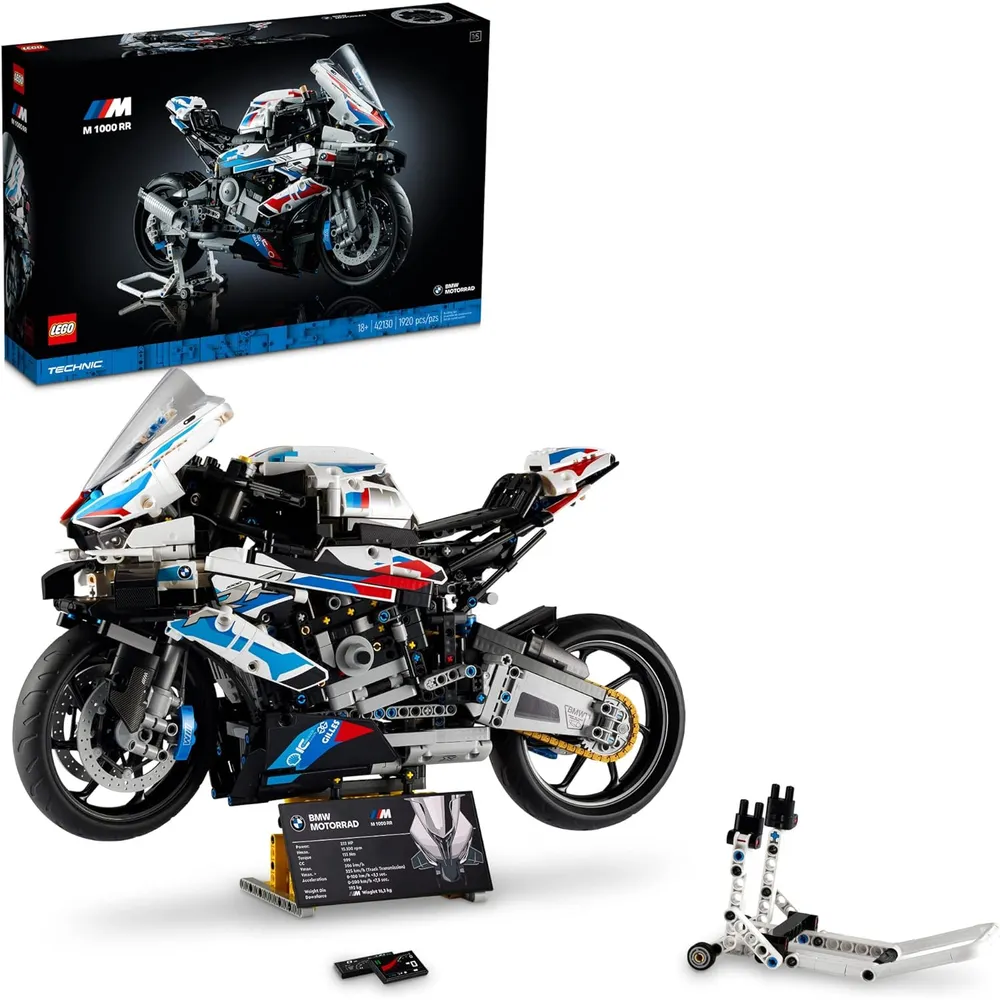 Lego Technic BMW M 1000 RR motocicleta modelo detallado para adultos