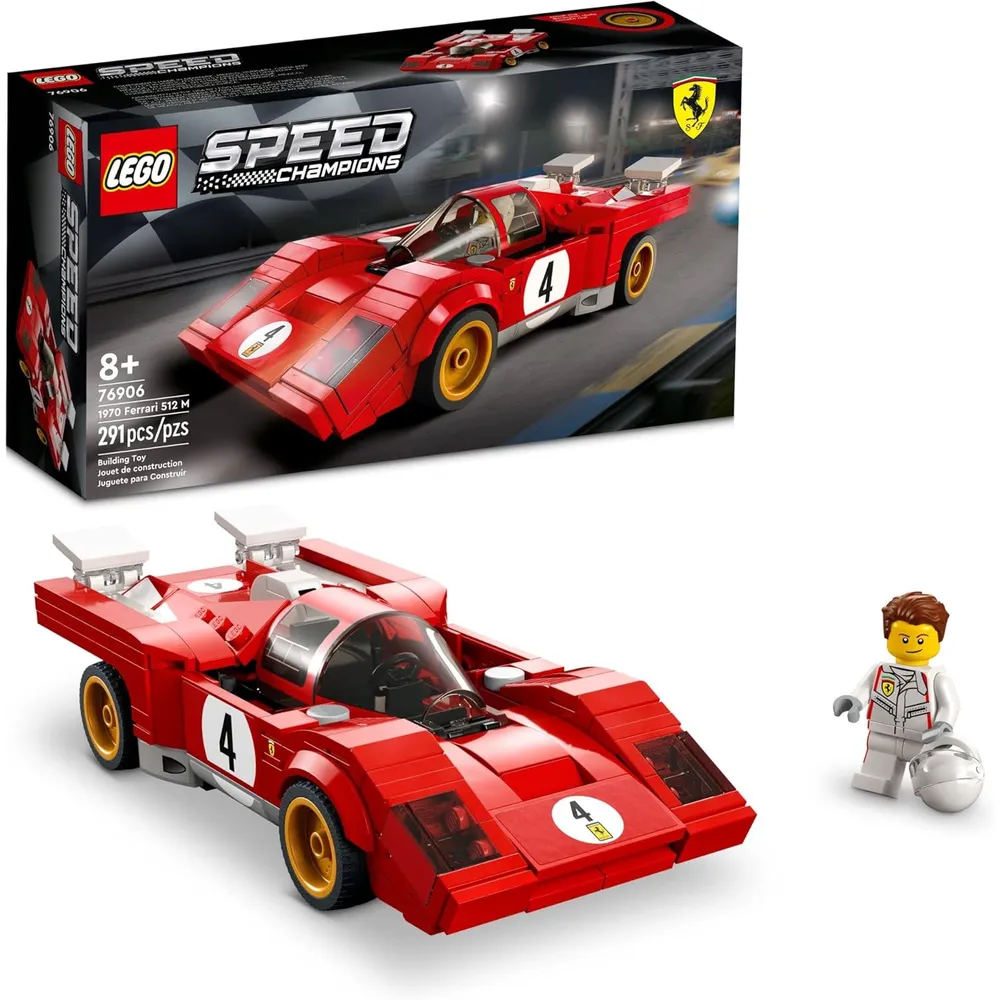 LEGO SPEED CHAMPIONS FERRARI 512 M CON PILOTO