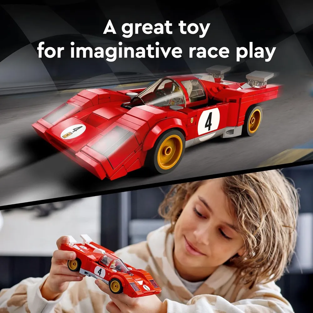 LEGO SPEED CHAMPIONS FERRARI 512 M CON PILOTO