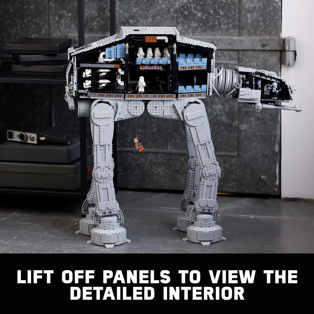 Lego Star Wars AT-AT Walker set coleccionable con 9 minifiguras para adultos