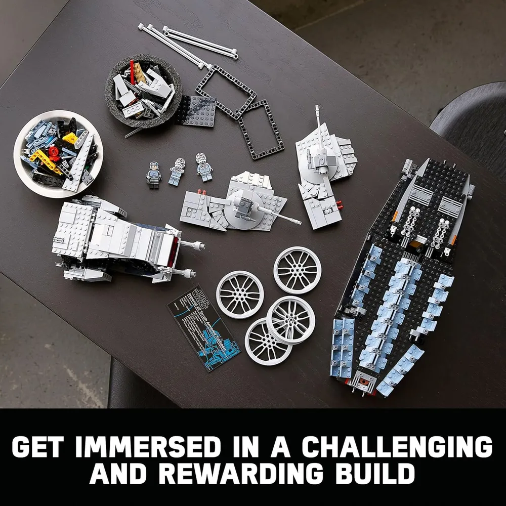 Lego Star Wars AT-AT Walker set coleccionable con 9 minifiguras para adultos
