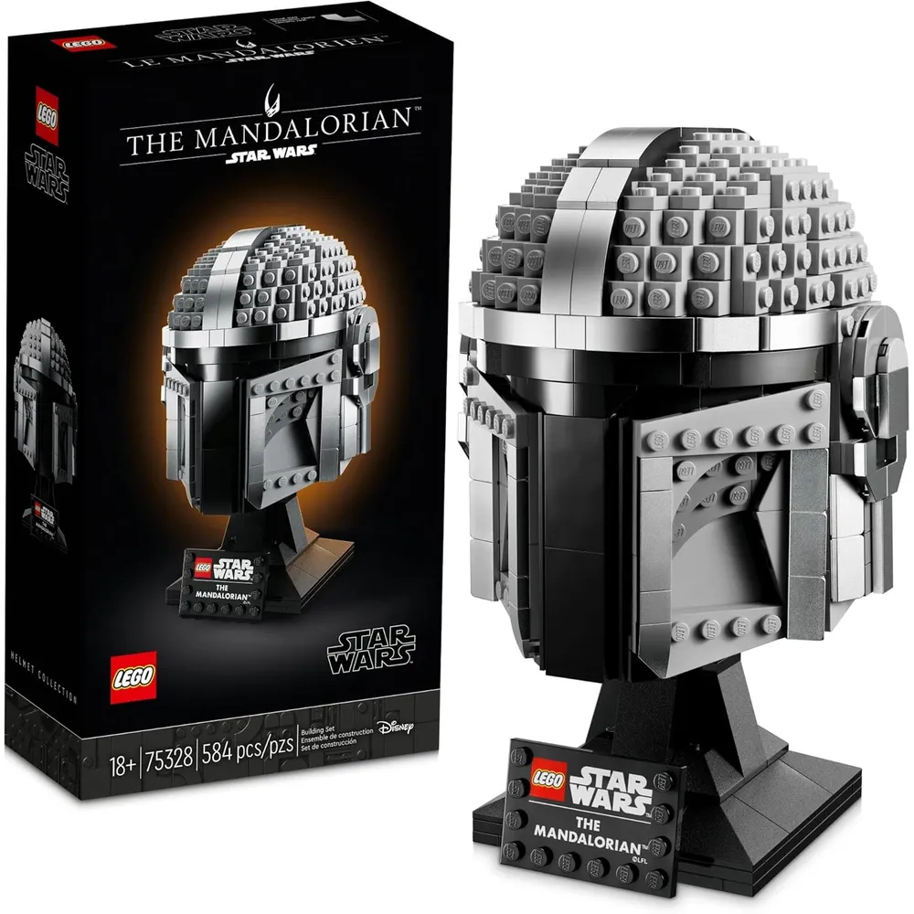 Lego Star Wars casco The Mandalorian kit coleccionable para construir y exhibir