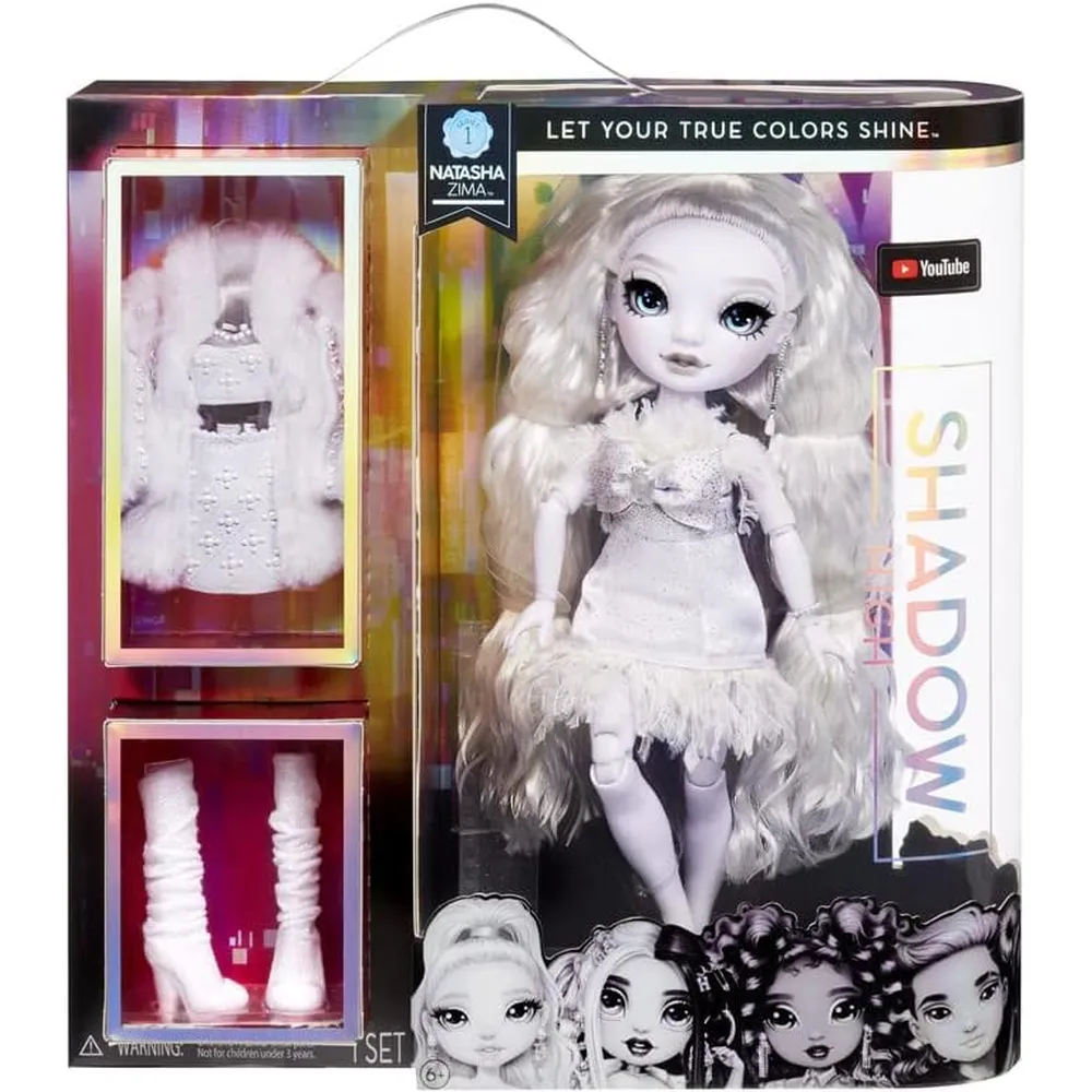 Rainbow High Natasha Zima muñeca con accesorios
