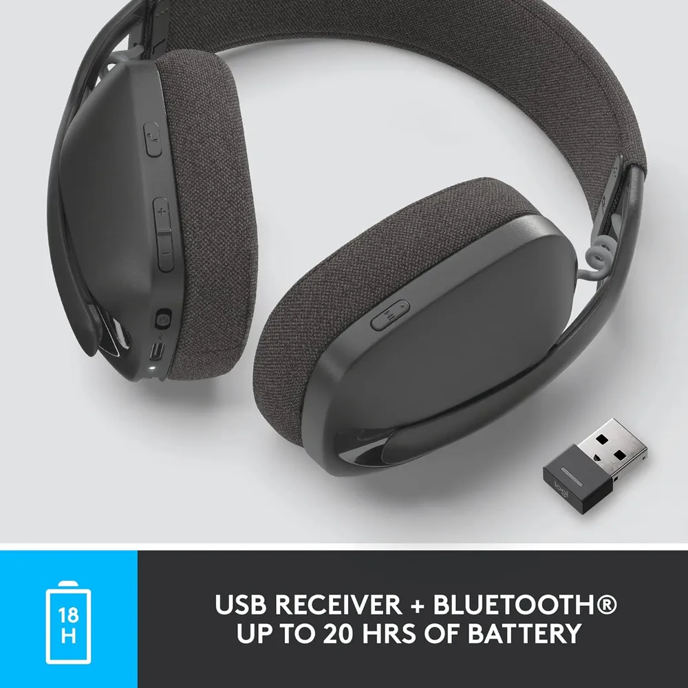 AUDÍFONOS INALÁMBRICOS ZONE VIBE 125 LOGITECH | GRAFITO