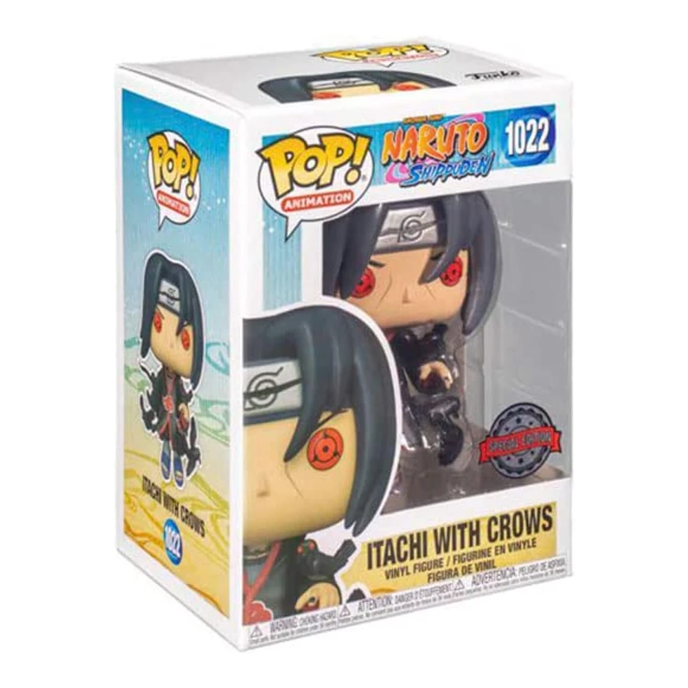 Funko Pop! Animación - Naruto Shippuden - Itachi con Cuervos (Exclusivo) Vinilo Pop