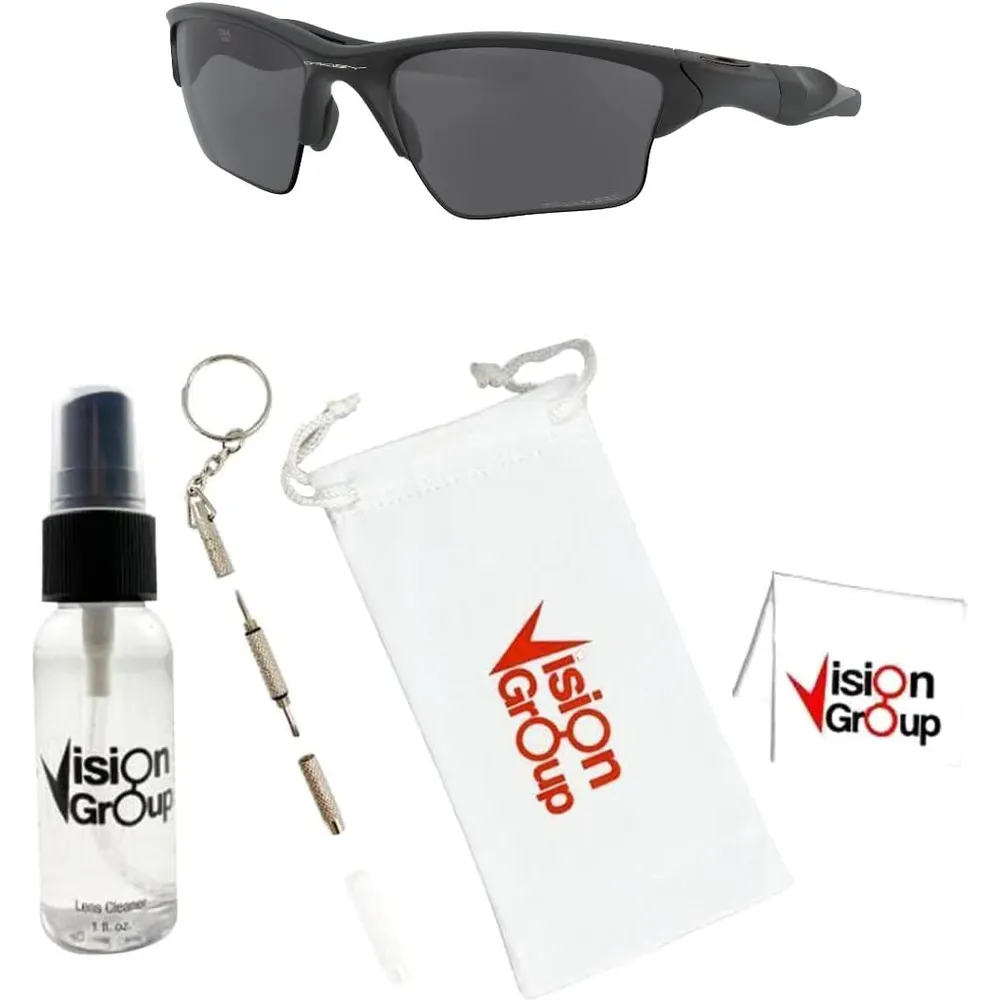 Oakley Half Jacket 2.0 XL OO9154 Gafas de sol para hombre | Matte Black / Grey II