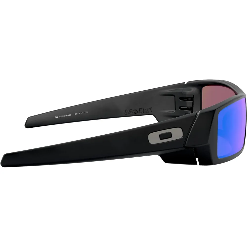Oakley Gascan OO9014 Gafas de sol para hombre | Matte Black / Prizm Sapphr Iridium