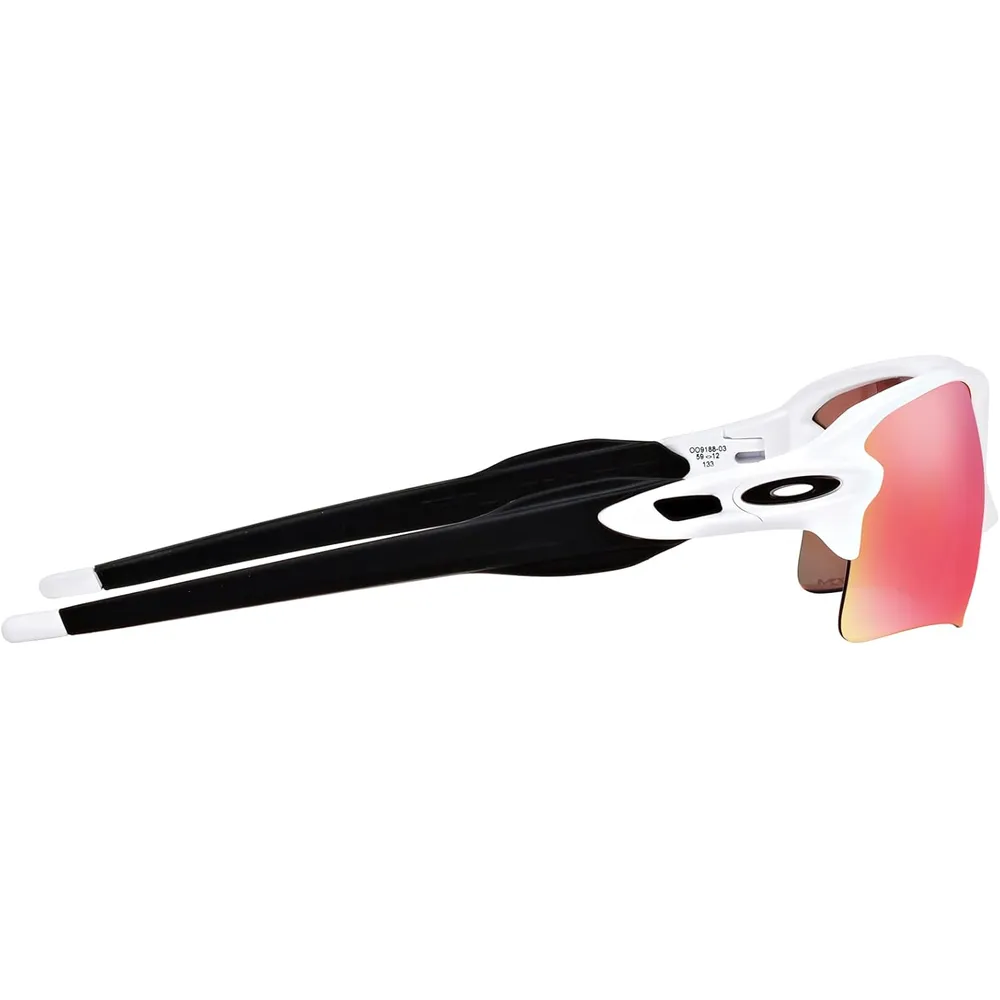 Oakley Flak 2.0 XL OO9188 Gafas de sol para hombre | Polished White / Prizm Field