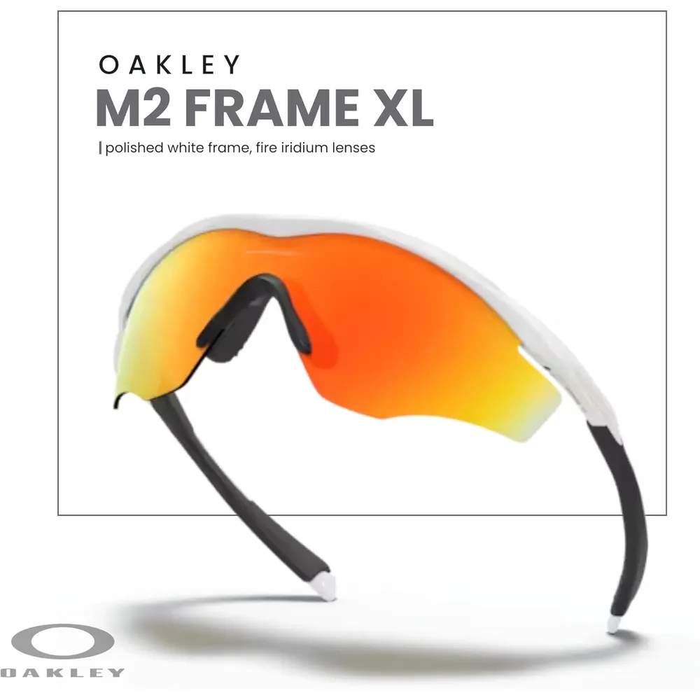 b09kyckygq_4_webp.webp Oakley M2 Frame XL OO9343 Shield Gafas de sol para hombre | Polished White / Fire Iridium