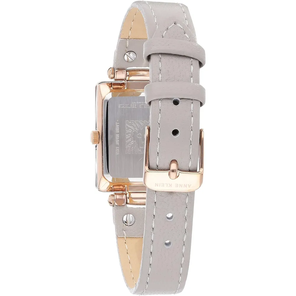 b09kydxm5g_1_webp.webp Anne Klein AK/3752 reloj femenino de piel | 35 mm - Gris pardo/oro rosa.