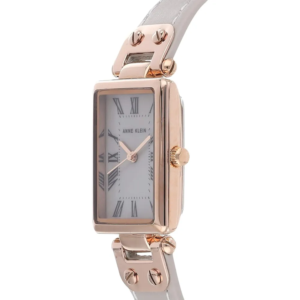 b09kydxm5g_2_webp.webp Anne Klein AK/3752 reloj femenino de piel | 35 mm - Gris pardo/oro rosa.