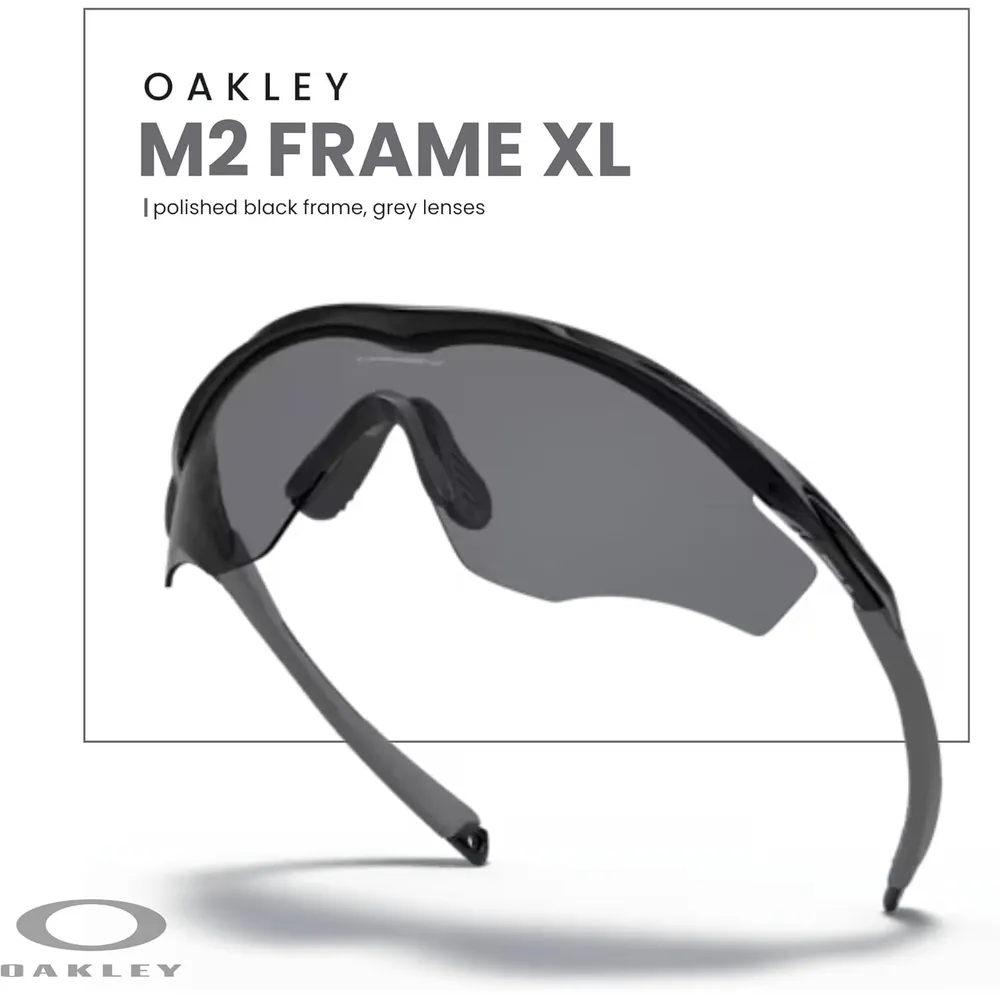 b09kyfrzh1_4_webp.webp Oakley M2 Frame XL OO9343 Shield Gafas de sol para hombre | Polished Black / Grey