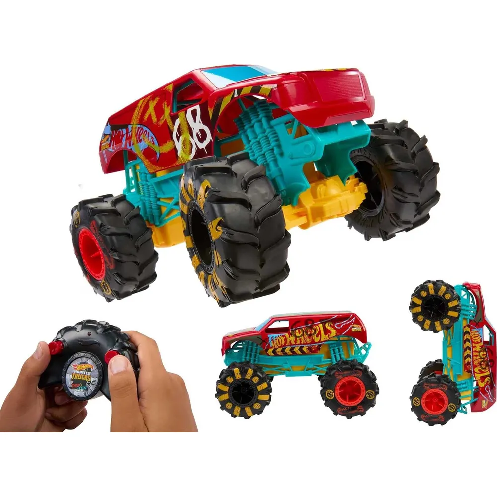 HOT WHEELS AUTO MONSTER TRUCKS DEMO BERBY