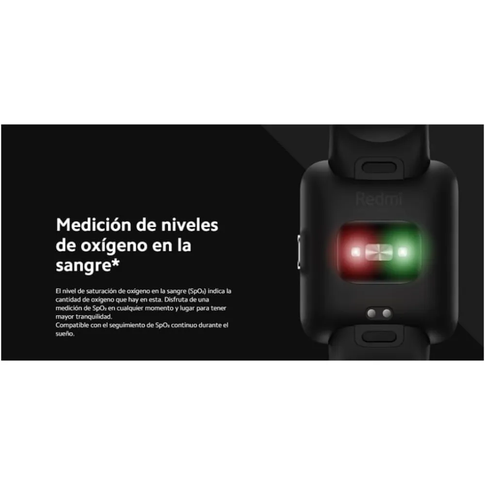 SMARTWATCH REDMI WATCH 2 LITE XIAOMI | NEGRO