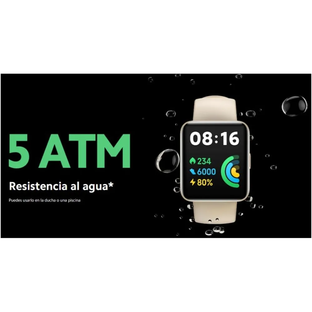 SMARTWATCH REDMI WATCH 2 LITE XIAOMI | NEGRO
