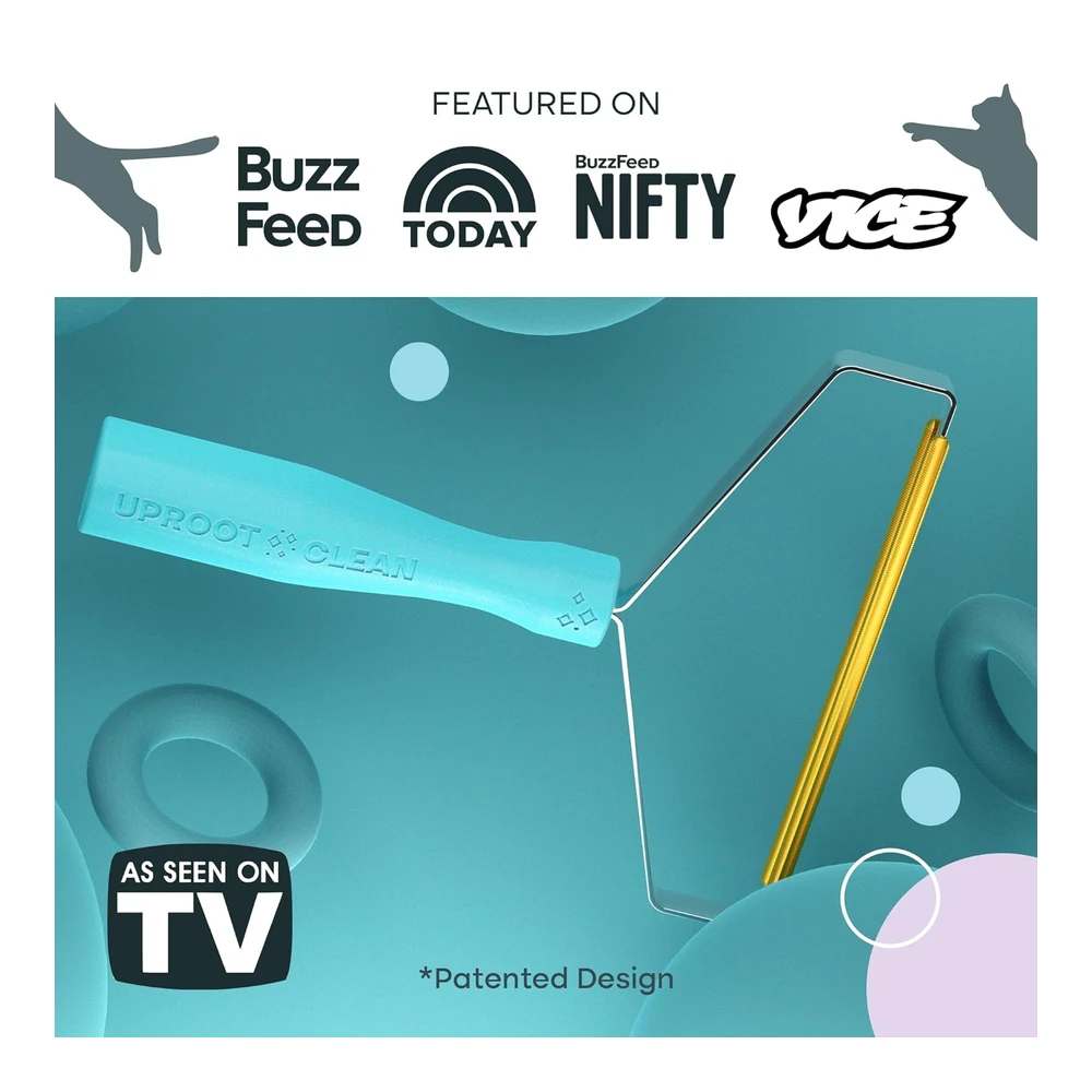 b09lnx88yk_4.webp Uroot Cleaner Pro Pet Hair Remover - Especial Eliminador de Pelo para Mascotas de Múltiples Tejidos y Alfombras de Uroot Clean | Celeste