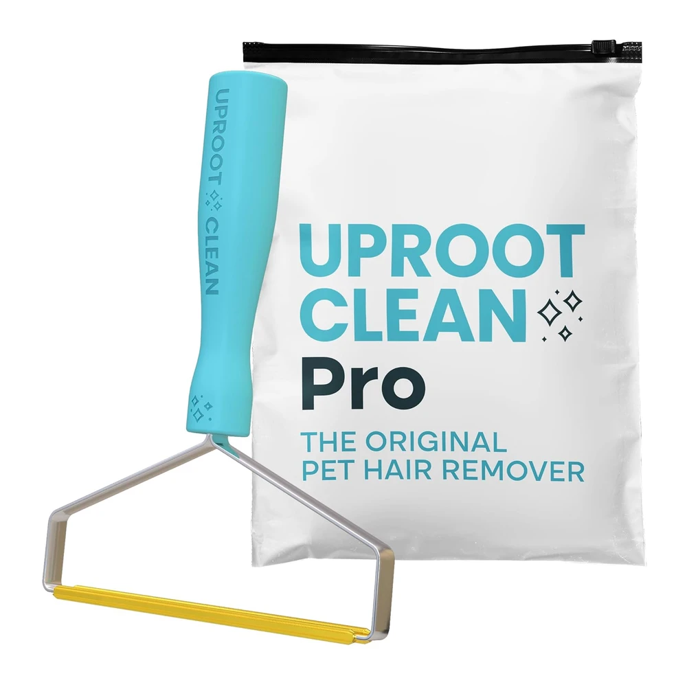 Uroot Cleaner Pro Pet Hair Remover - Especial Eliminador de Pelo para Mascotas de Múltiples Tejidos y Alfombras de Uroot Clean | Celeste