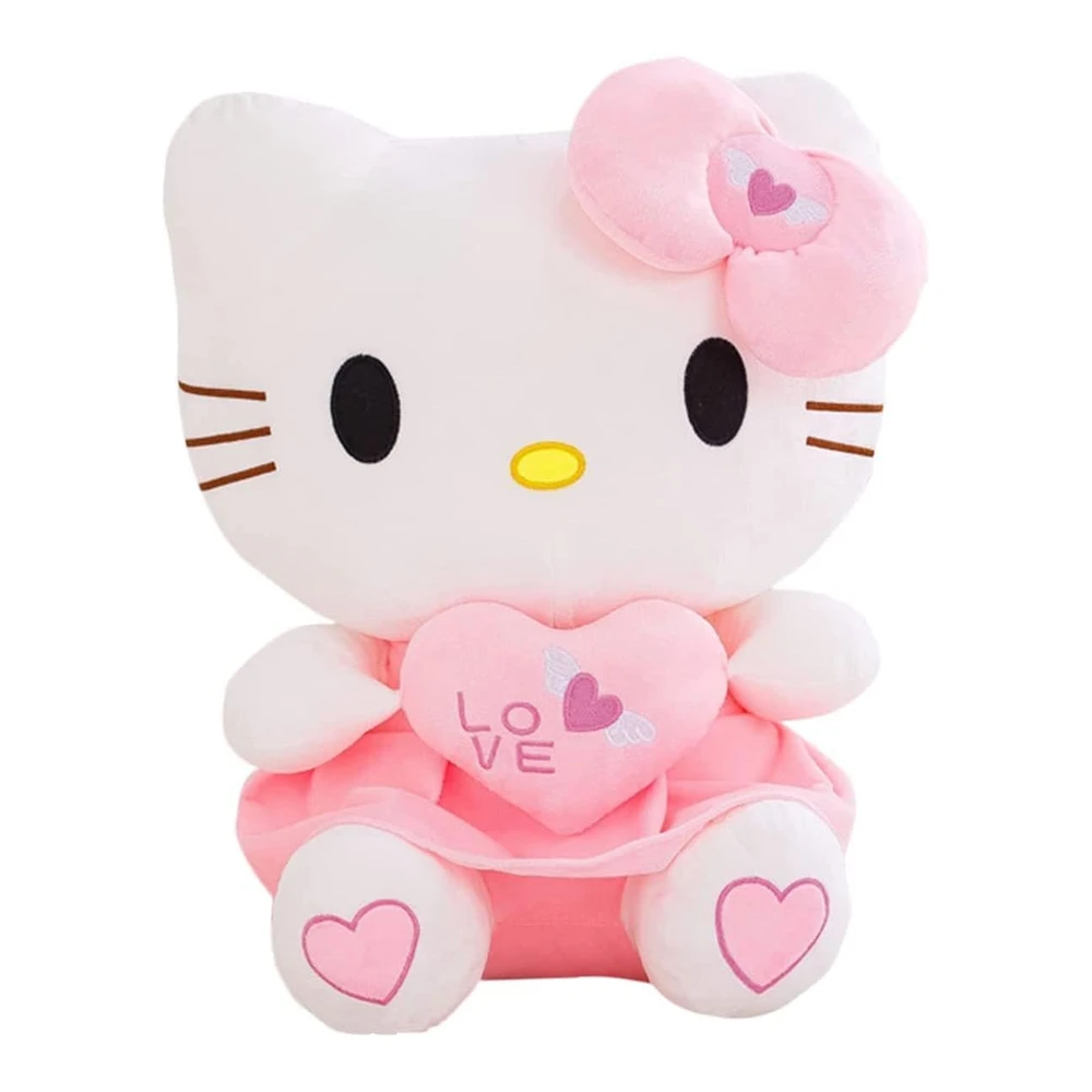 Hello Kitty - Juguetes de Peluche Lindos y Suaves - Regalos de Cumpleaños para Niñas (Rosa C - 11.8 In)