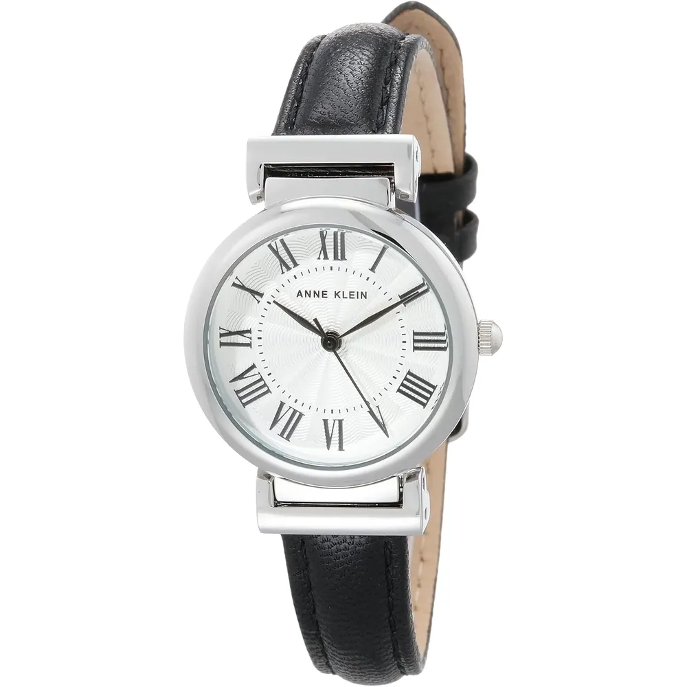 Anne Klein AK/2246CRHY reloj para mujer | 28 mm - Negro/Plata
