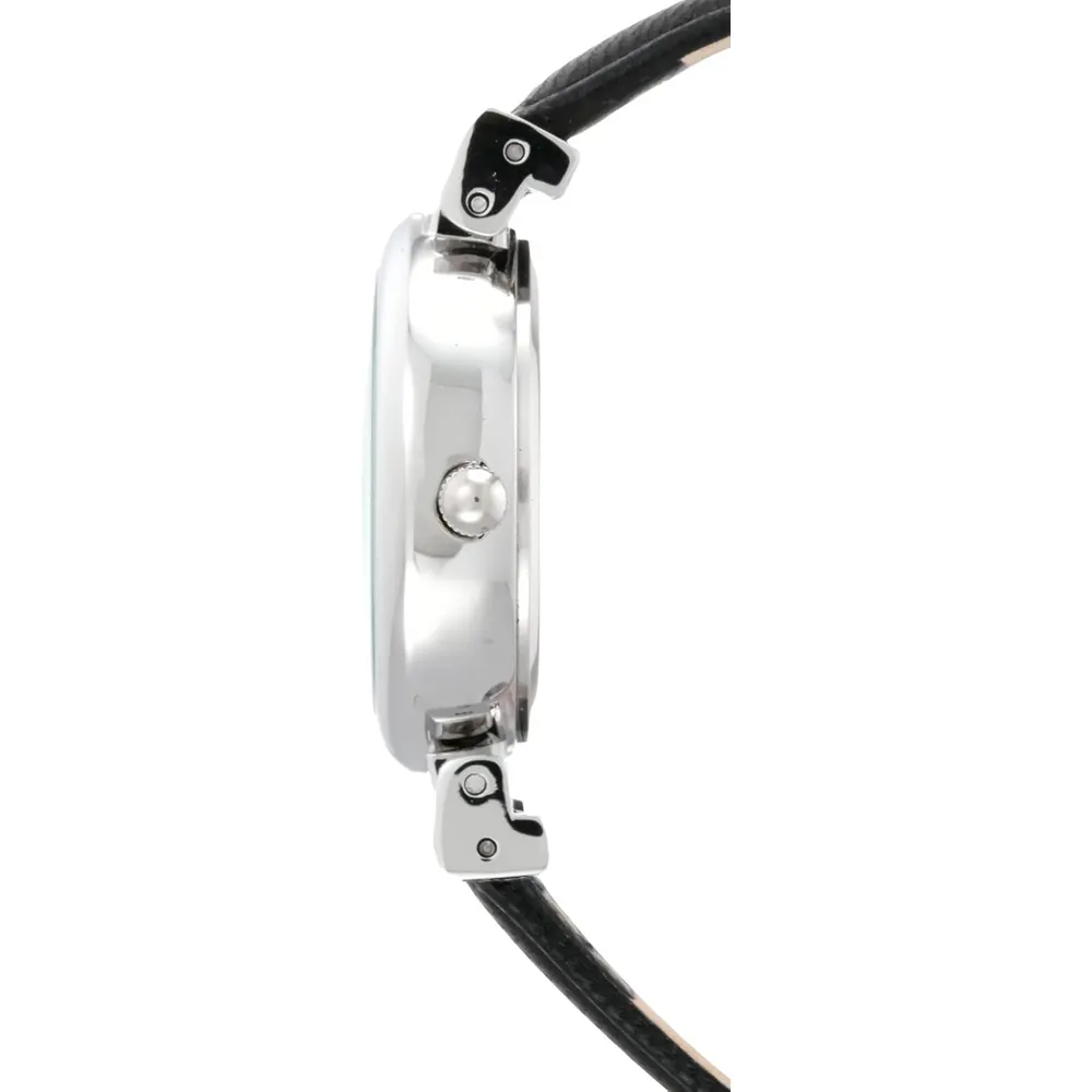 Anne Klein AK/2246CRHY reloj para mujer | 28 mm - Negro/Plata