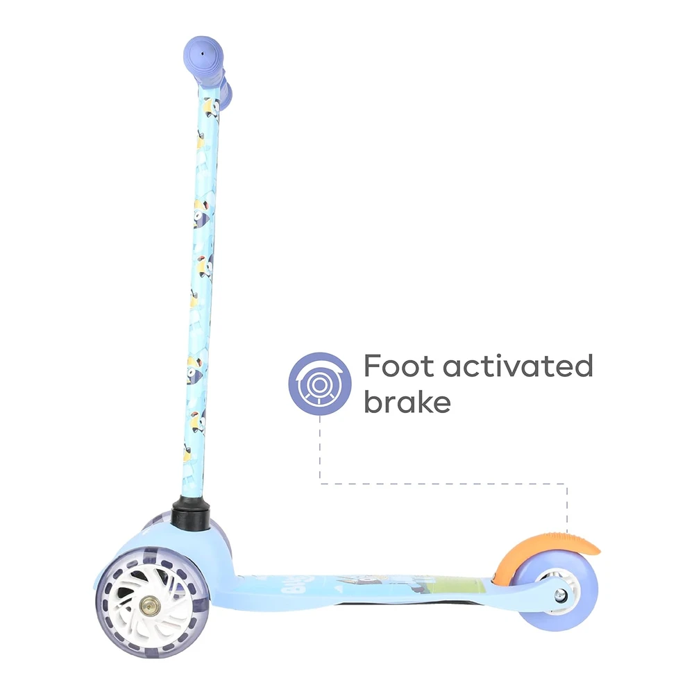 Scooter para niños de 3 a 5 Años - Cubierta Extra Ancha y Ruedas Iluminadas - Juguetes para niños con Autoequilibrio