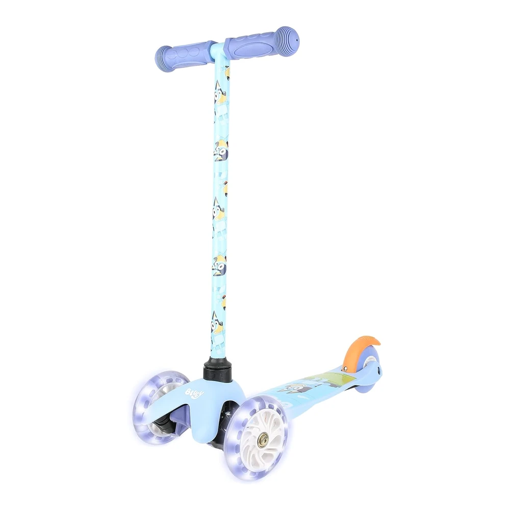 Scooter para niños de 3 a 5 Años - Cubierta Extra Ancha y Ruedas Iluminadas - Juguetes para niños con Autoequilibrio