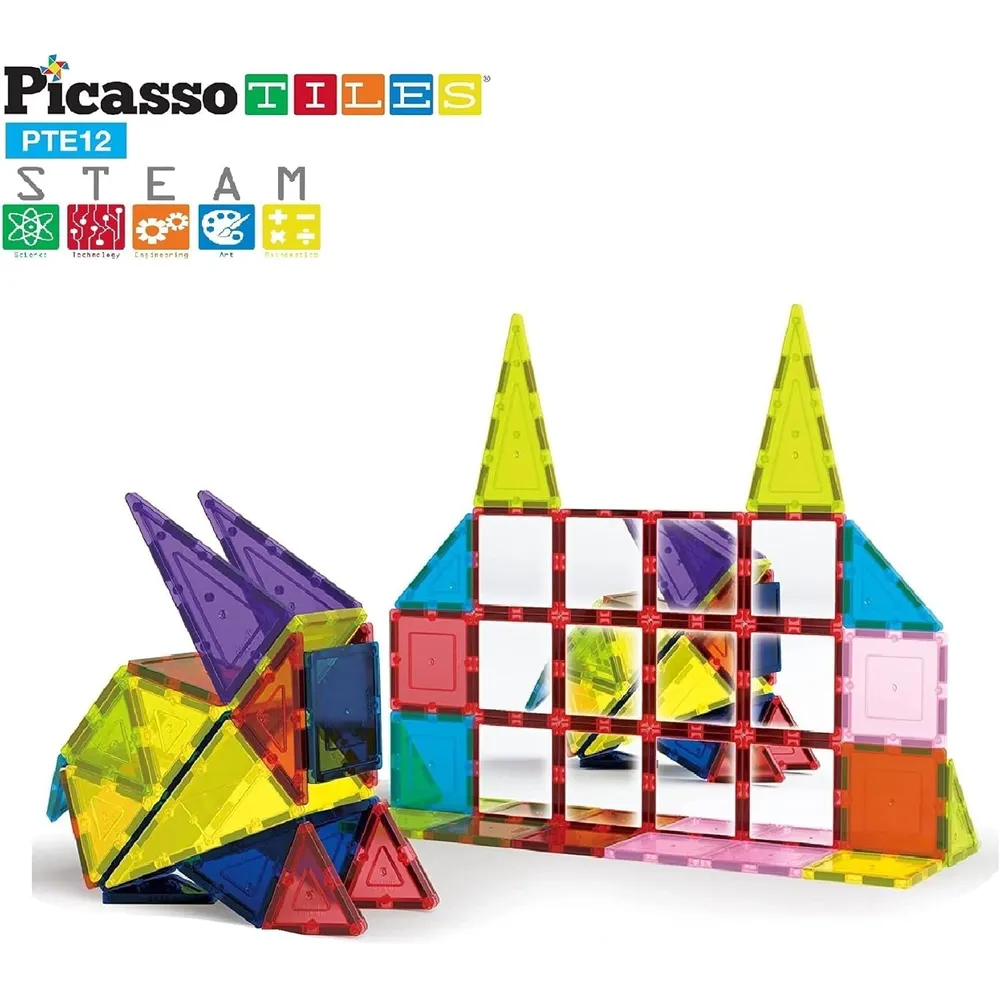 BLOQUES MAGNÉTICOS ESPEJO CUADRADOS EXPANSIÓN PICASSOTILES