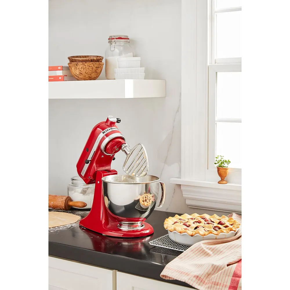 KITCHENAID, UTENSILIO BATIDOR DE MASA 4.5/5 QT CABEZAL INCLINABLE | ACERO INOXIDABLE