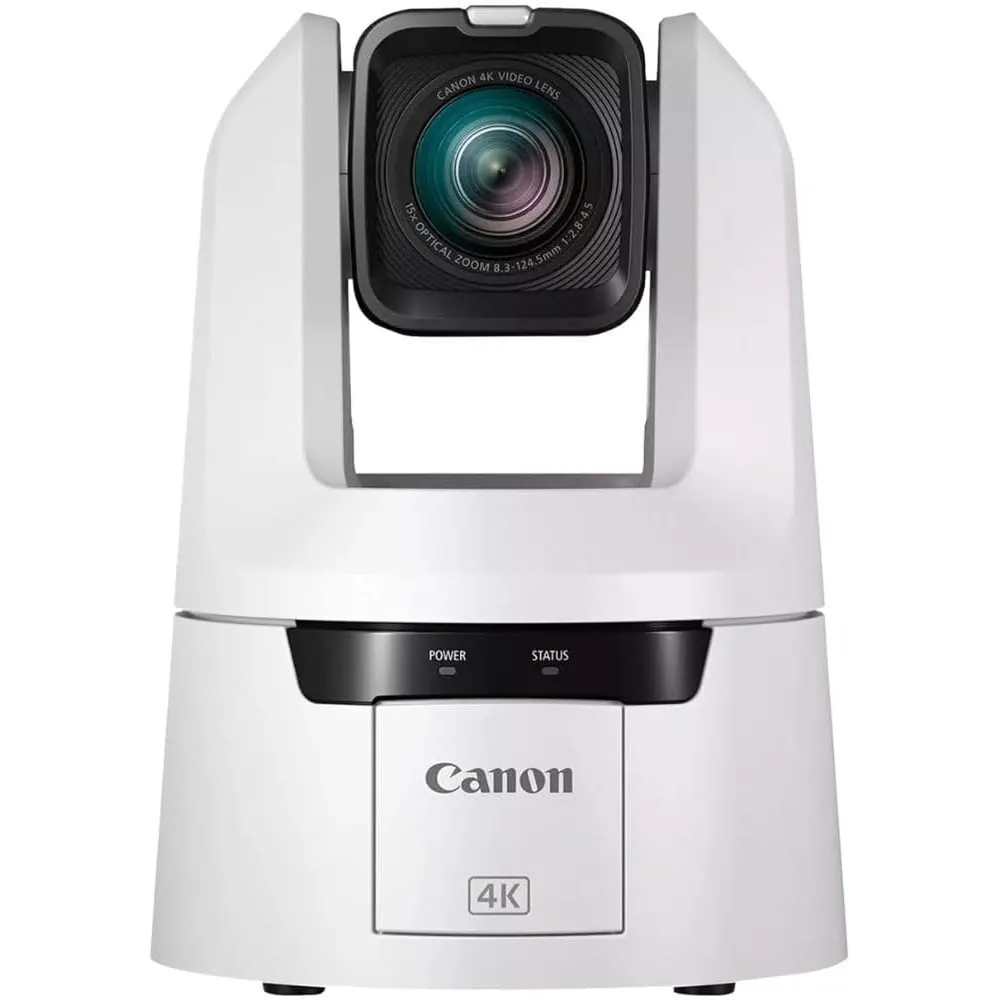 Canon cámara Pro PTZ CR-N500 4K zoom 15x | Blanco