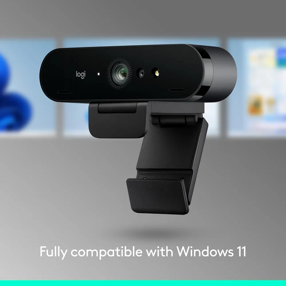 CÁMARA WEB BRIO 4K LOGITECH | NEGRO