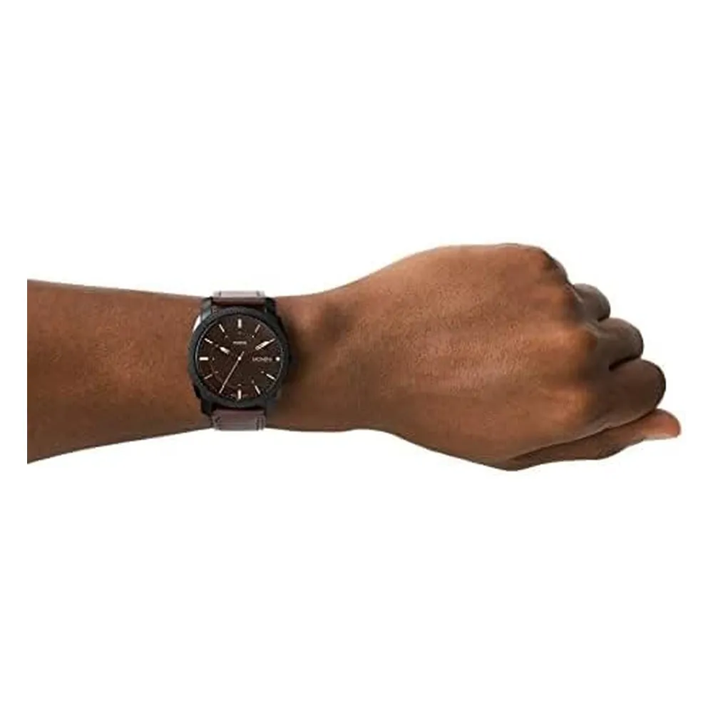 b09nc2nfr9_3_webp.webp Fossil reloj de cuarzo para hombre, caja de acero inoxidable | Marrón