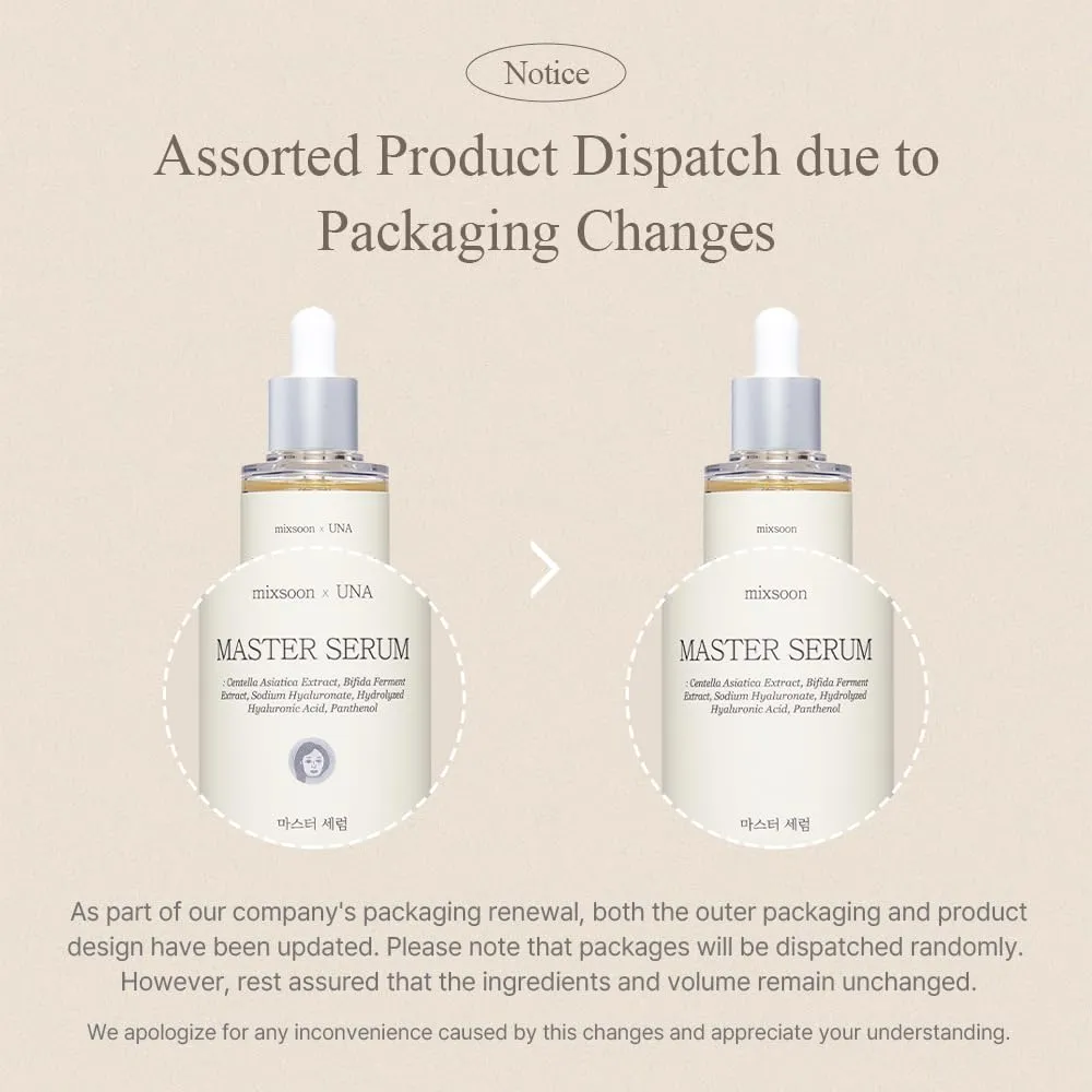 Mixsoon Sérum Maestro Hidratante 50 ml – Korea Skin Care