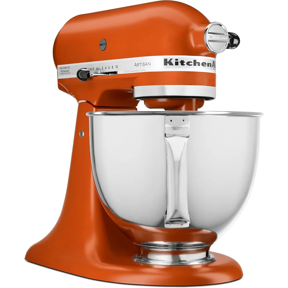 KITCHENAID, BATIDORA DE PIE ARTISAN SERIES 5 QT CABEZAL INCLINABLE | NARANJA