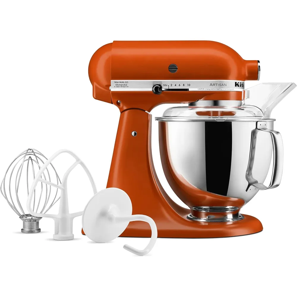 KITCHENAID, BATIDORA DE PIE ARTISAN SERIES 5 QT CABEZAL INCLINABLE | NARANJA
