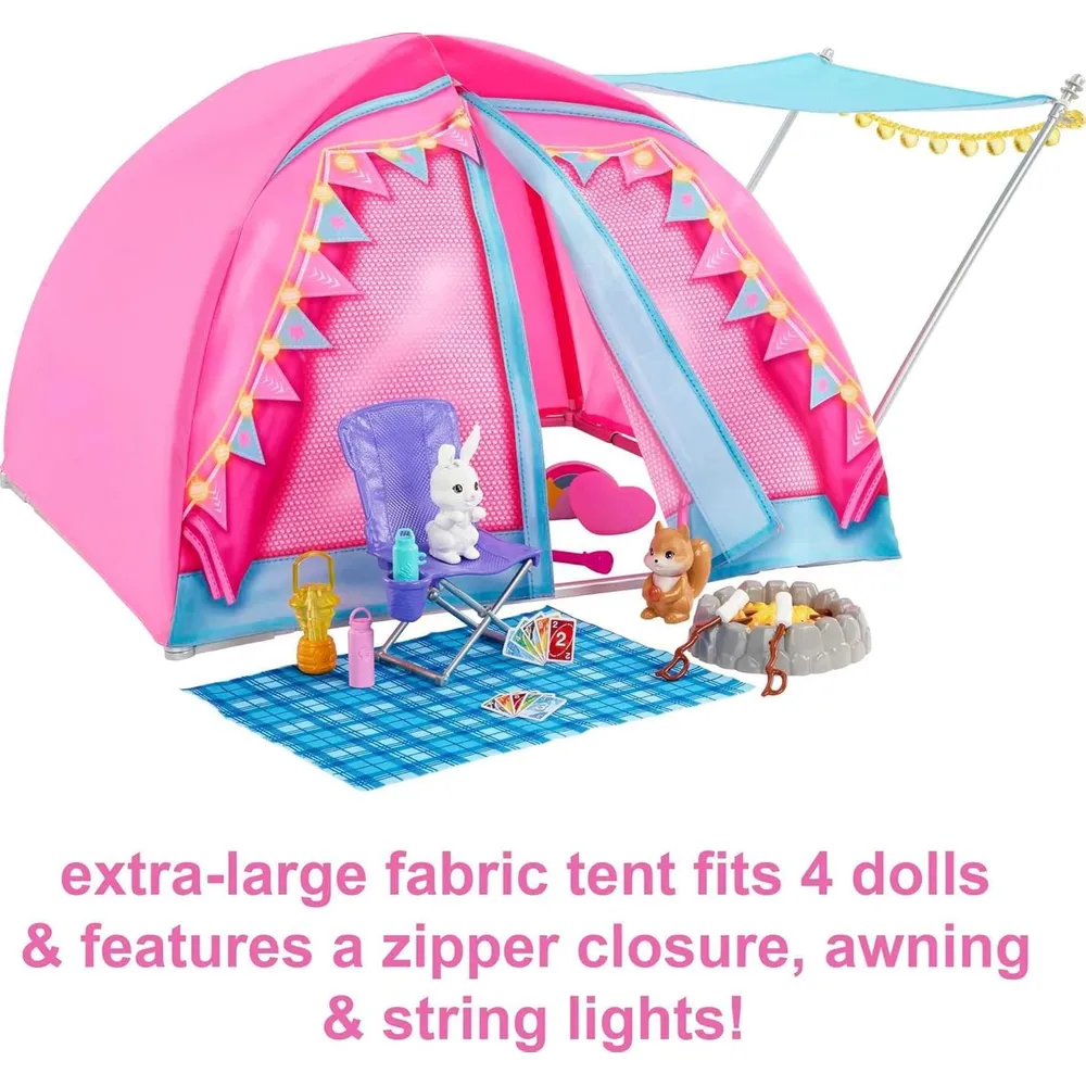 BARBIE CAMPING IT TAKES TWO SET 2 MUÑECAS