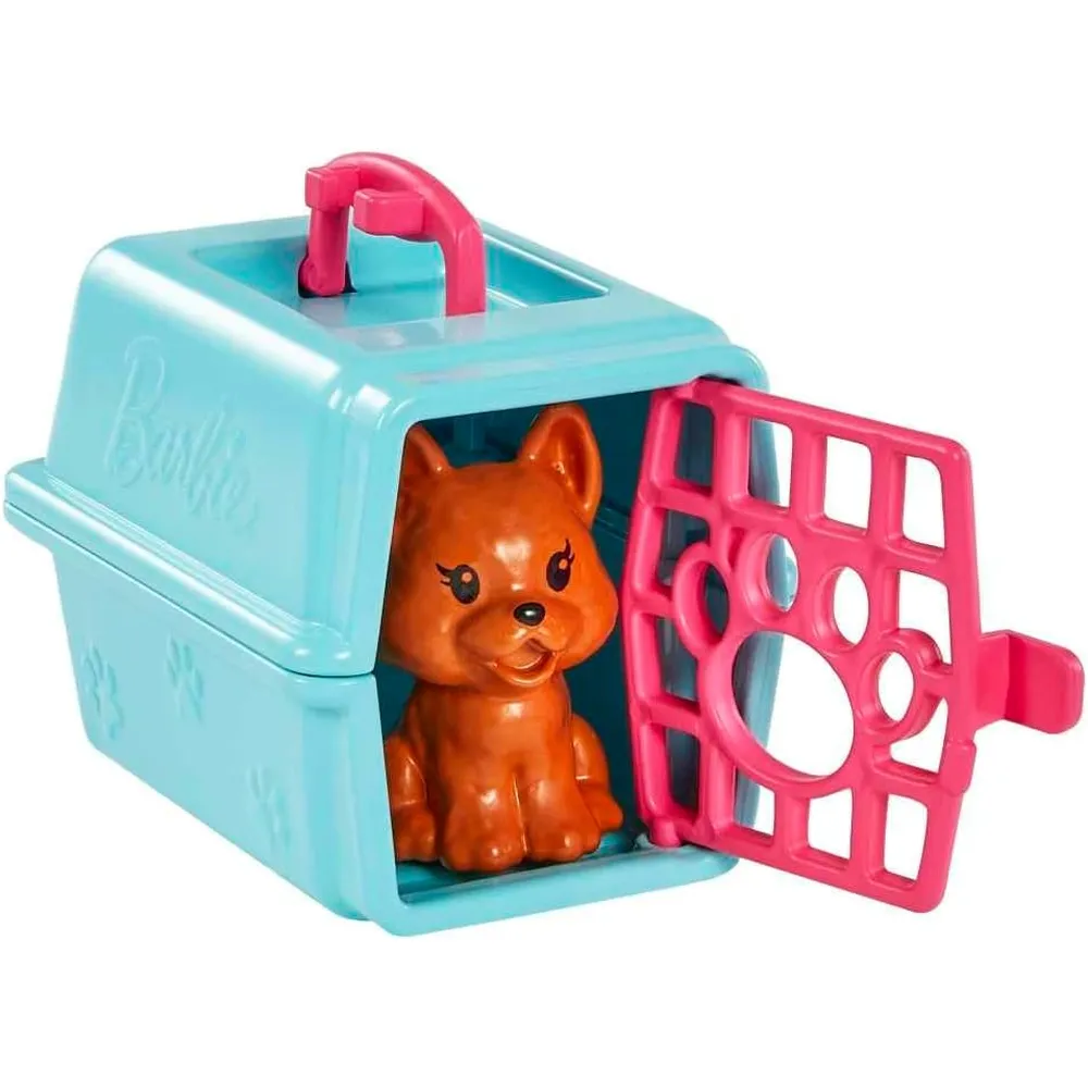 BARBIE CHELSEA VETERINARIA SET MASCOTAS