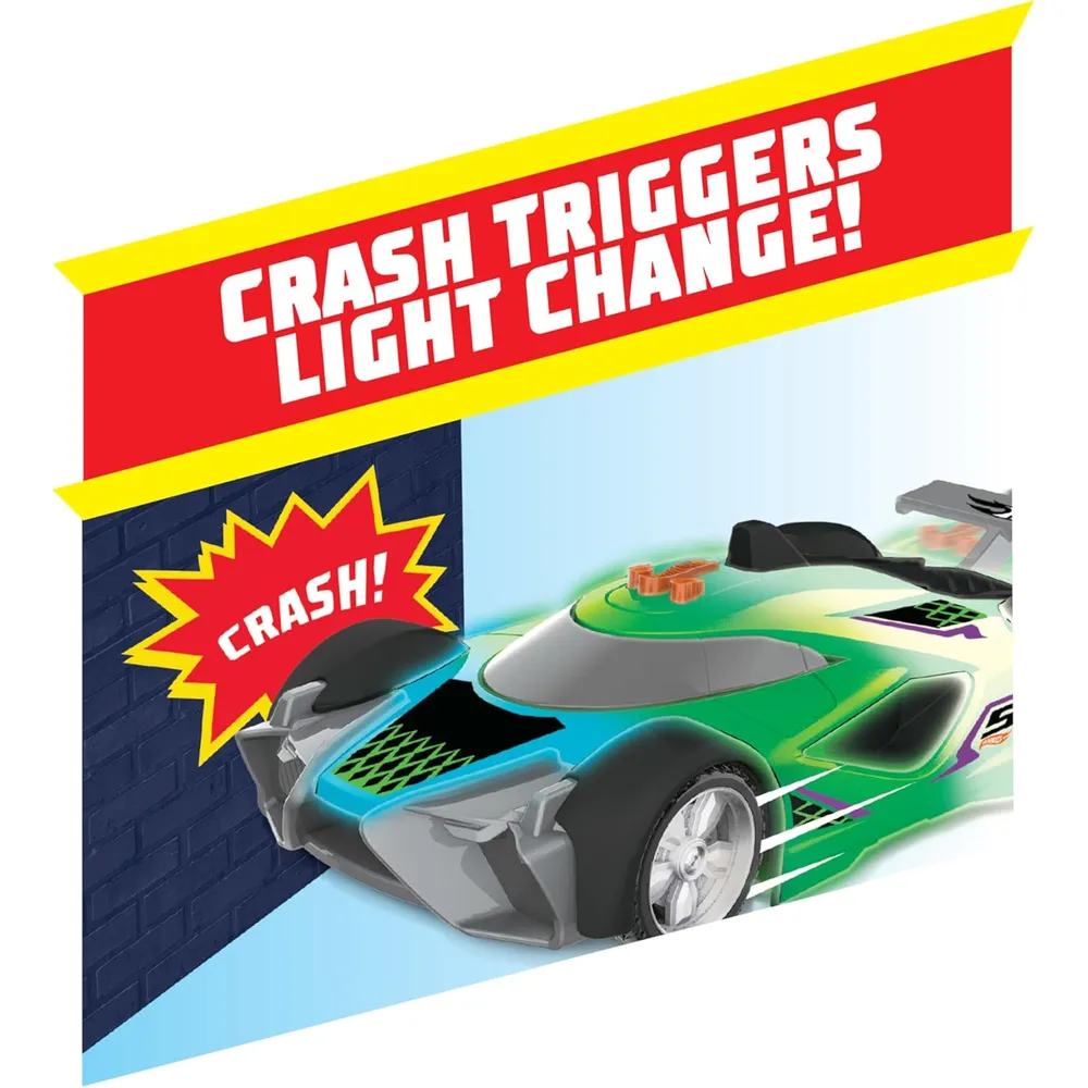 HOT WHEELS AUTO COLOR CRASHERS | VERDE