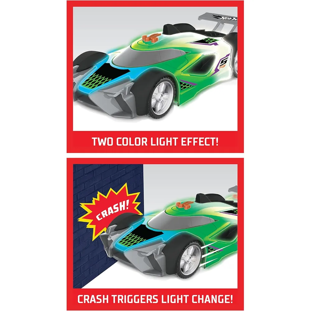 HOT WHEELS AUTO COLOR CRASHERS | VERDE