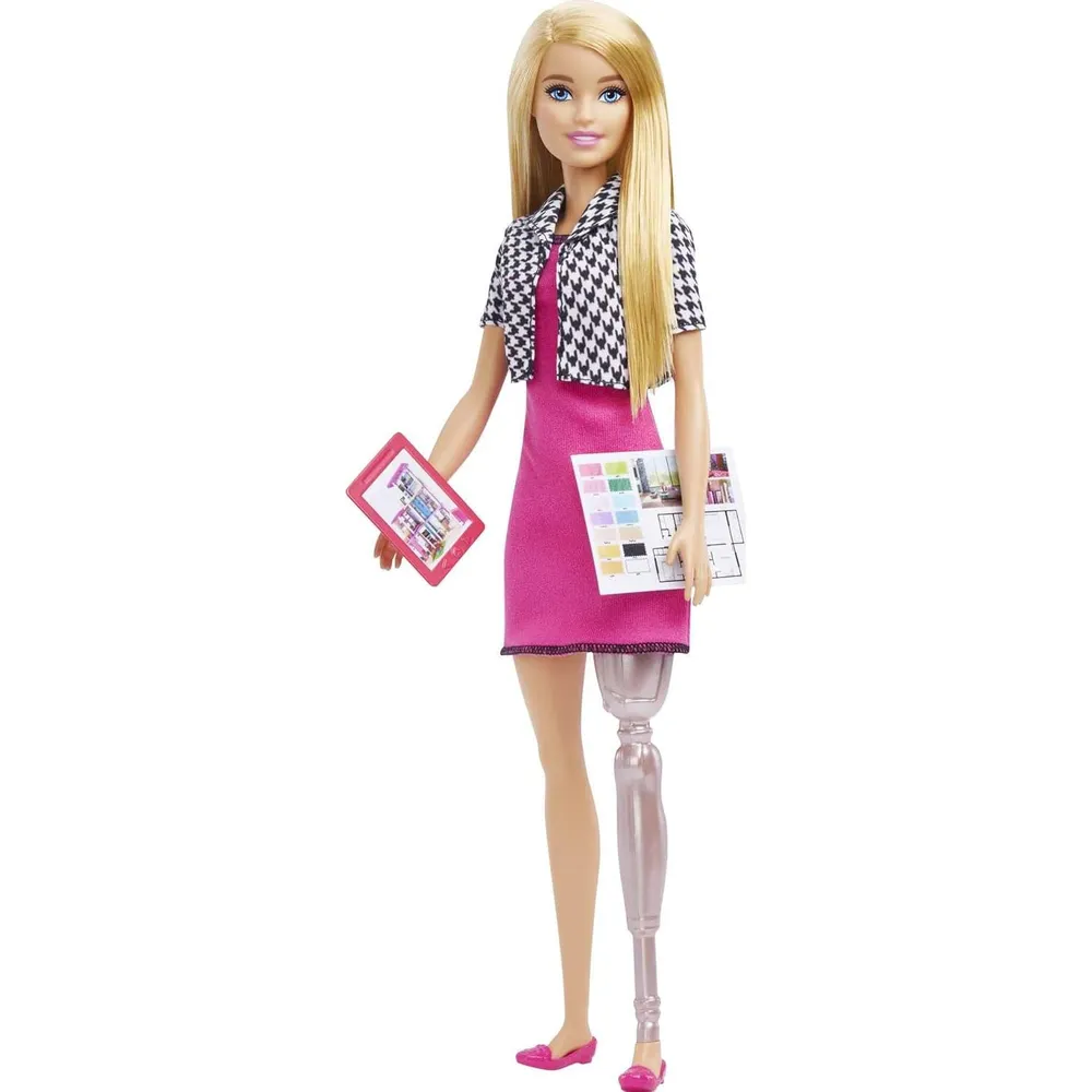 BARBIE MUÑECA DISEÑADORA DE INTERIORES CON ACCESORIOS