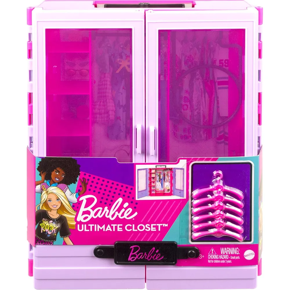 BARBIE ARMARIO FASHIONISTAS PORTÁTIL MORADO
