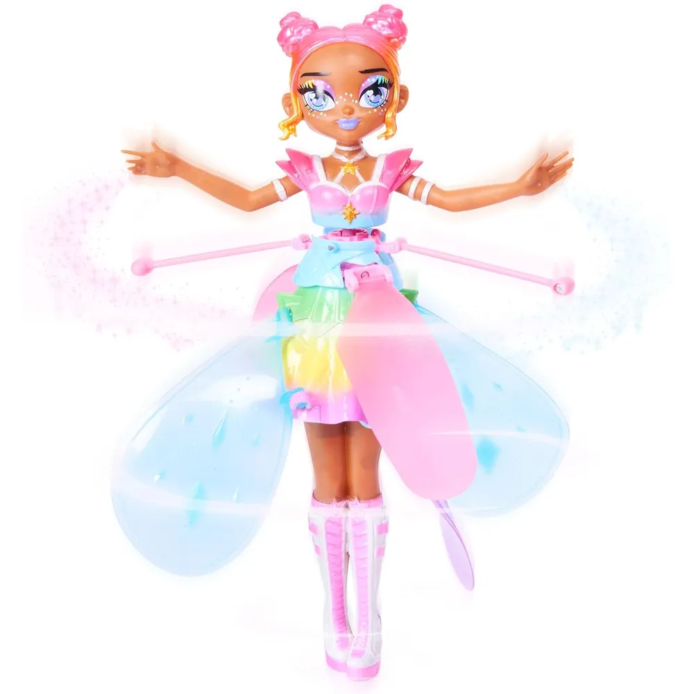 HATCHIMALS Pixies Crystal Flyers muñeca voladora 11"/28 cm