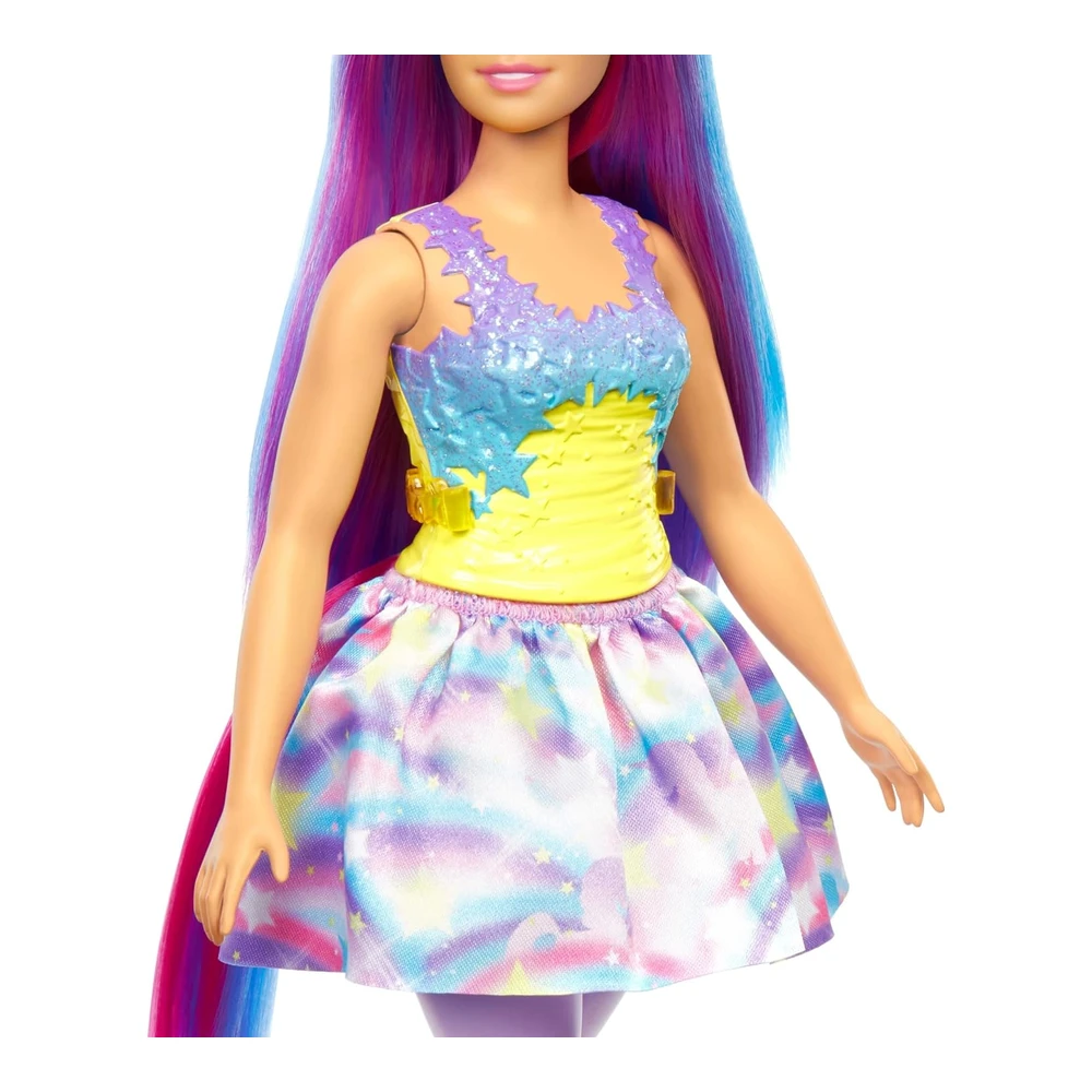 b09nqkccg3_4.webp Barbie Dreamtopia Muñeca con Diadema y Cola de Unicornio Extraíbles - Pelo de Fantasía y Falda Arcoíris - Juguete de Unicornio