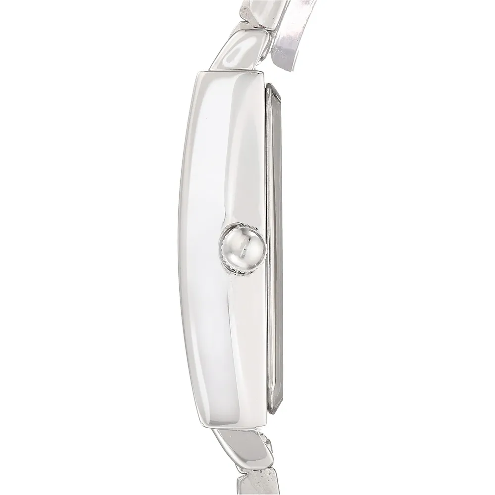 Anne Klein reloj femenino con brazalete | 21 mm - Plateado