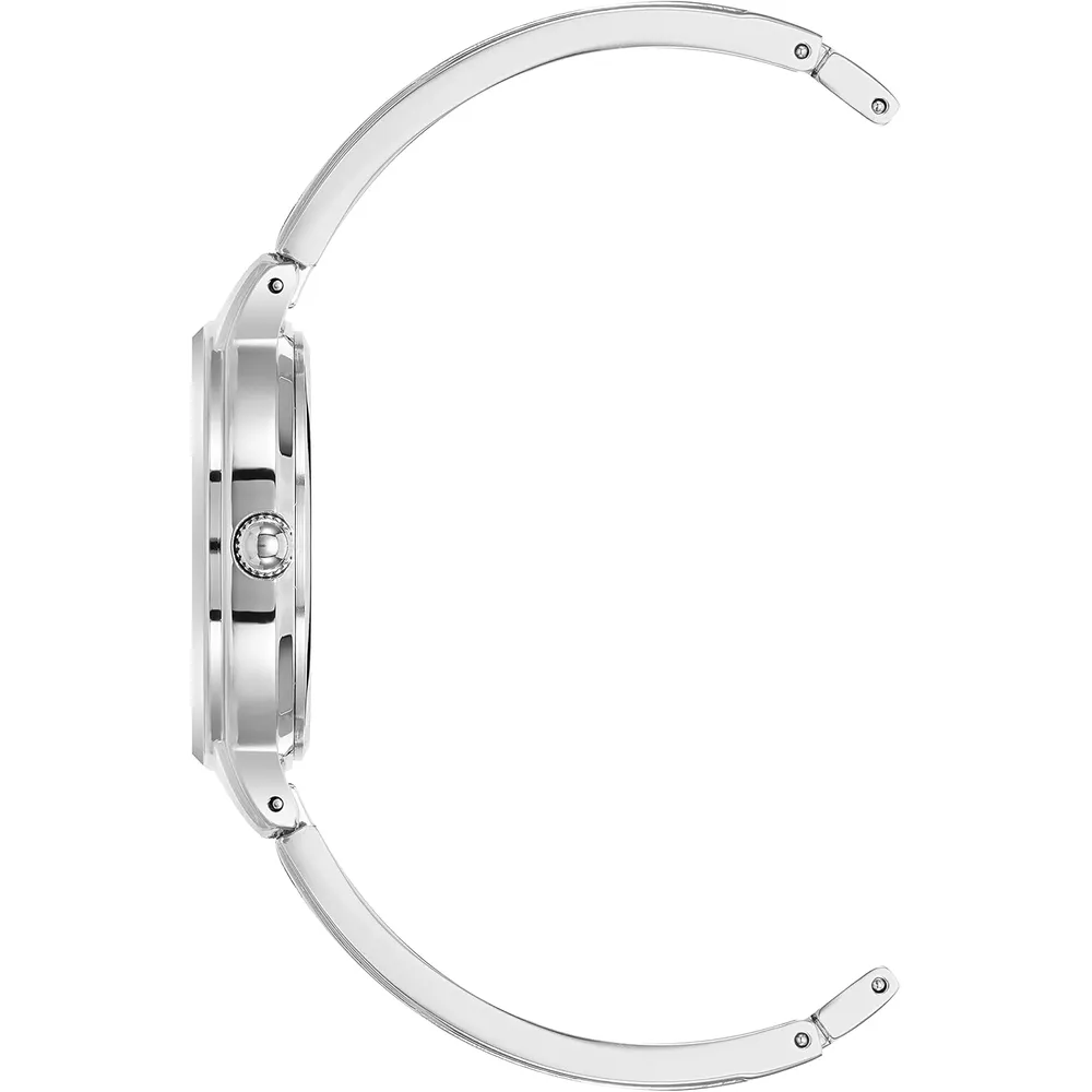 Anne Klein AK/2626PKGB reloj femenino | 30 mm - Plata/Negro