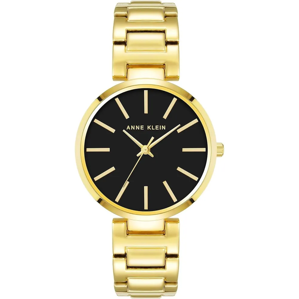 Anne Klein AK/2787SVTT reloj de pulsera para mujer | 34 mm - Dorado/Negro