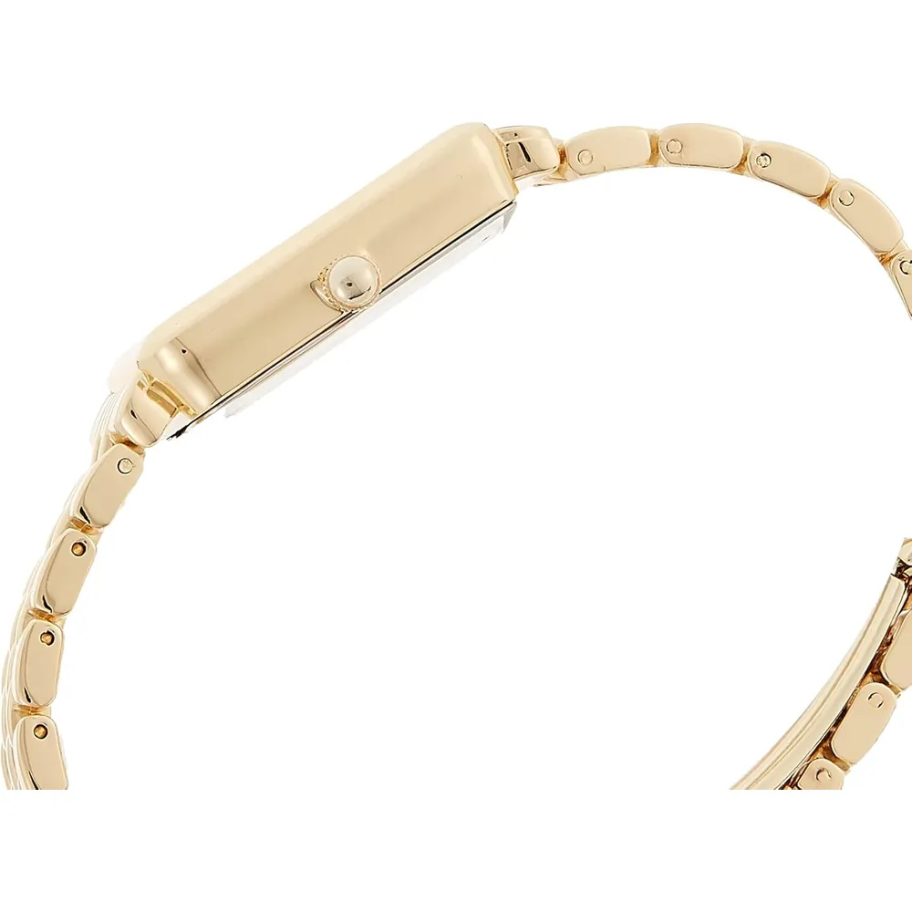 Anne Klein AK/3761SVTT reloj elegante con brillo para mujer | 36.5 mm - Dorado/Negro
